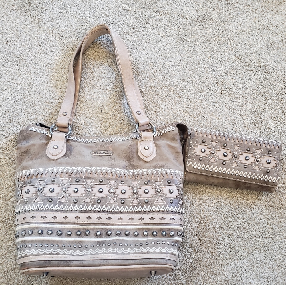 Montana West Wallet and Purse Set